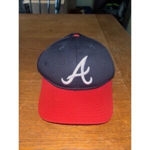 Atlanta‎ Braves Hat Hook & Loop Cap MLB Baseball Adjustable Youth OC Sports